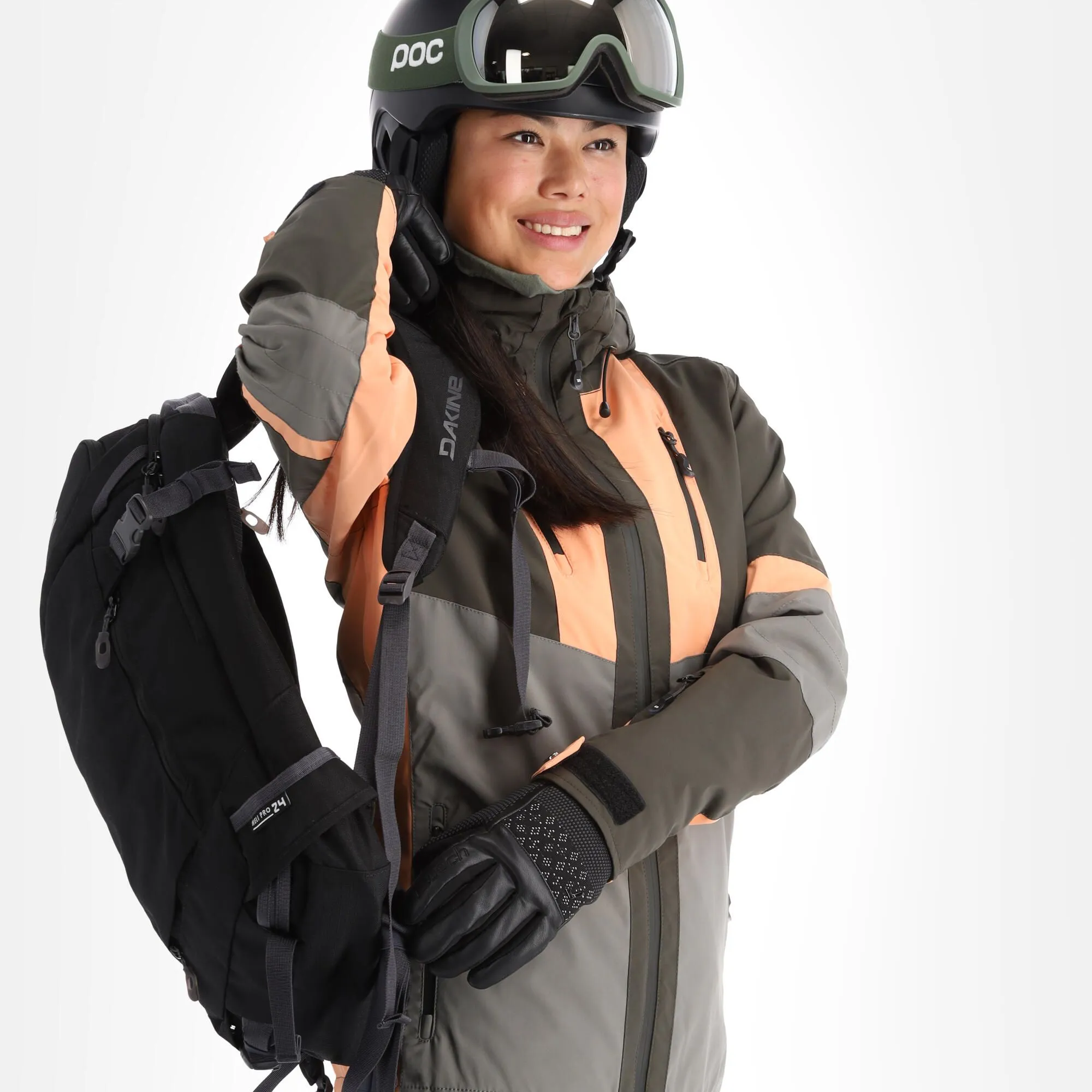 Rehall, Evy-R Ski-jas Dames Gunmetal Grijs 6 Rehall, Evy-R Ski-jas Dames Gunmetal Grijs - Afbeelding 4