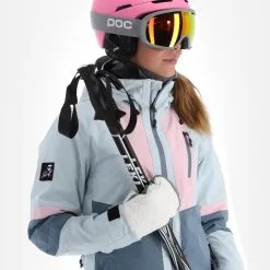 Rehall, Evy-R Ski-jas Dames Ice Blauw -Ski-Jassen Winkel rehall evy r aa jas gevoerd dames ice blauw 22rehal139v2 BI 05