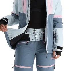 Rehall, Evy-R Ski-jas Dames Ice Blauw -Ski-Jassen Winkel rehall evy r aa jas gevoerd dames ice blauw 22rehal139v2 BI 09