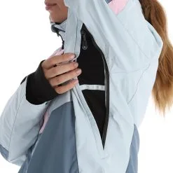 Rehall, Evy-R Ski-jas Dames Ice Blauw -Ski-Jassen Winkel rehall evy r aa jas gevoerd dames ice blauw 22rehal139v2 BI 10