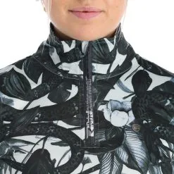 Rehall, Isa-R Skipully Dames Snake Blauw -Ski-Jassen Winkel rehall isa r ga ski pully dames snake blauw 22rehal151v3 BI 05