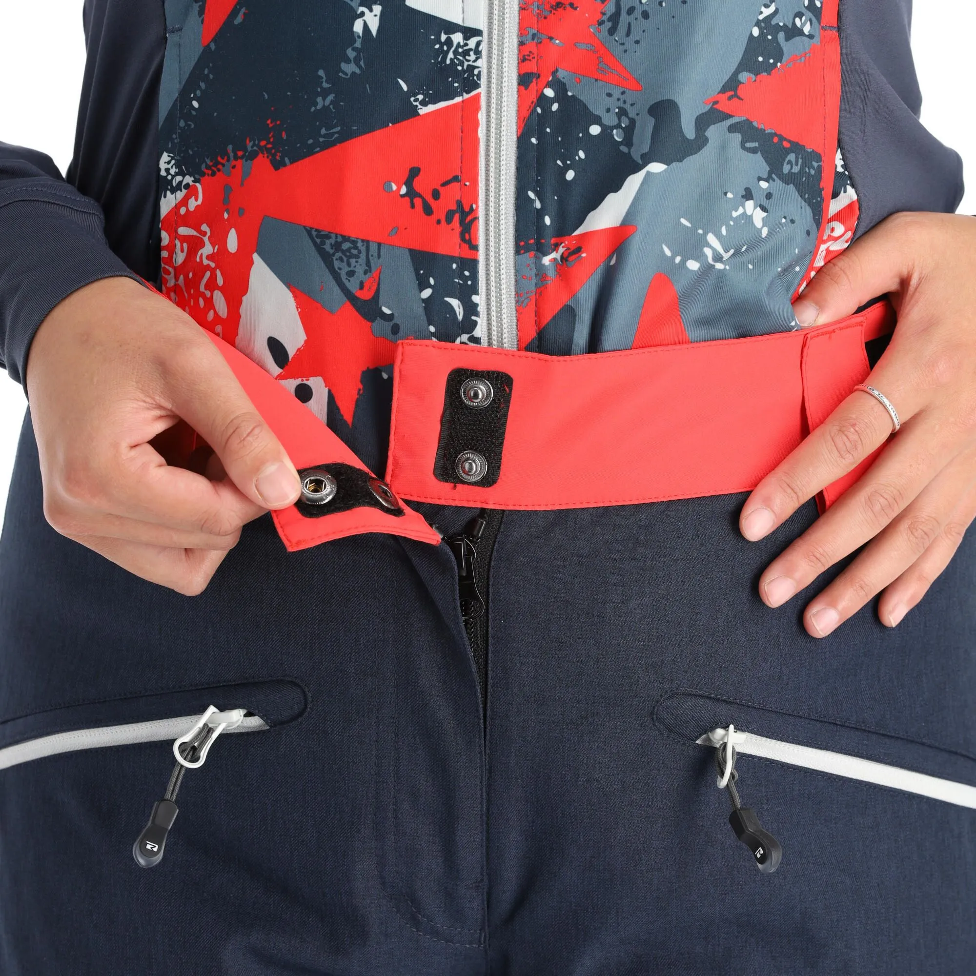 Rehall, Jaydi-R Skibroek Dames Coral Roze 7 Rehall, Jaydi-R Skibroek Dames Coral Roze - Afbeelding 5