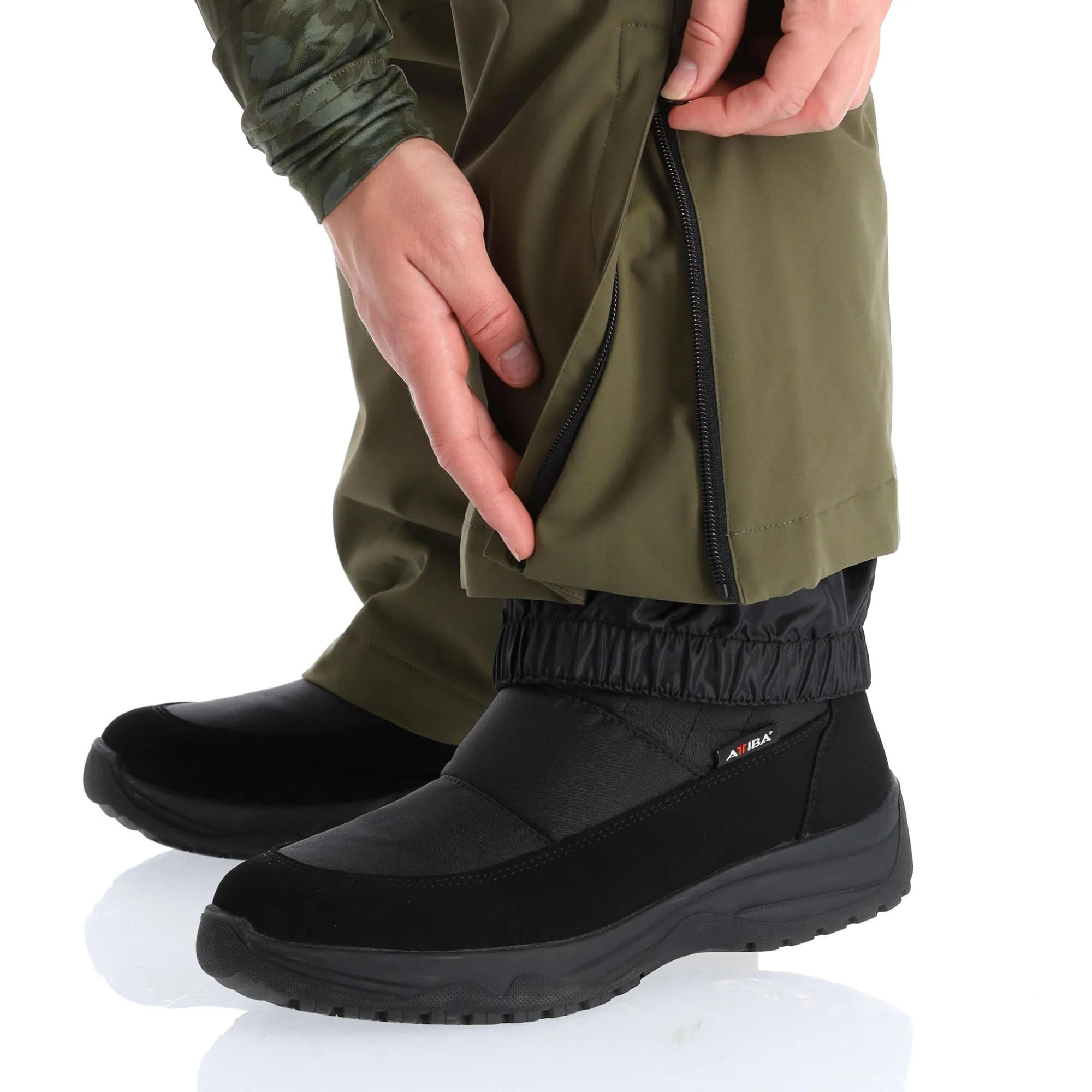 Rehall, Jaydi-R Skibroek Dames Olive Night Groen 9 Rehall, Jaydi-R Skibroek Dames Olive Night Groen - Afbeelding 7