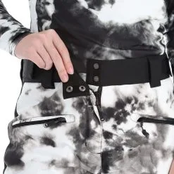 Rehall, Khloe-R Skibroek Dames Tie Dye Wit -Ski-Jassen Winkel rehall khloe r ba skibroek gevoerd dames tie dye wit BA21reh140b BI 05