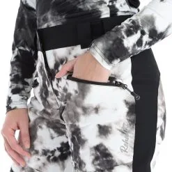 Rehall, Khloe-R Skibroek Dames Tie Dye Wit -Ski-Jassen Winkel rehall khloe r ba skibroek gevoerd dames tie dye wit BA21reh140b BI 08