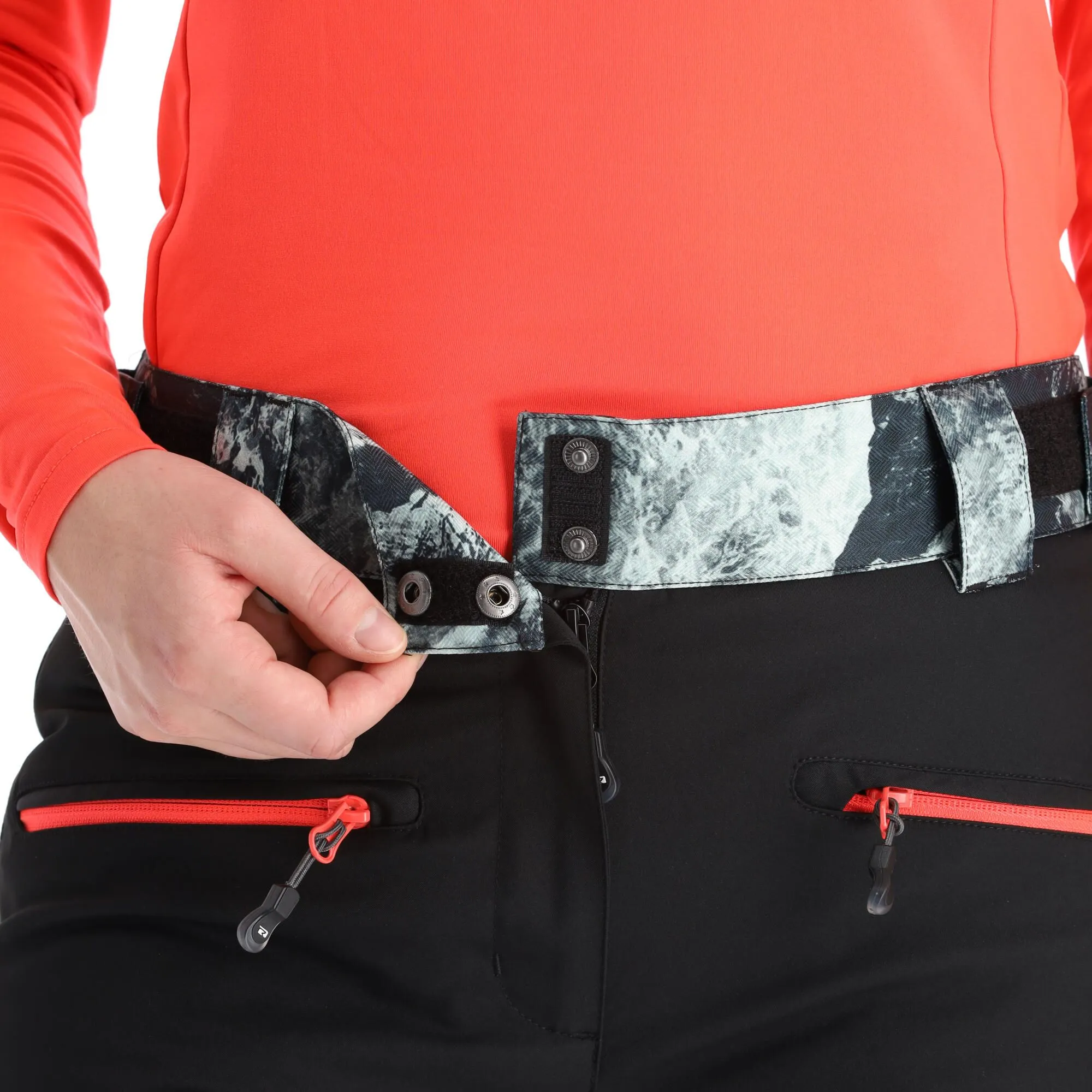 Rehall, Khloe-R Skibroek Dames Zwart 6 Rehall, Khloe-R Skibroek Dames Zwart - Afbeelding 4