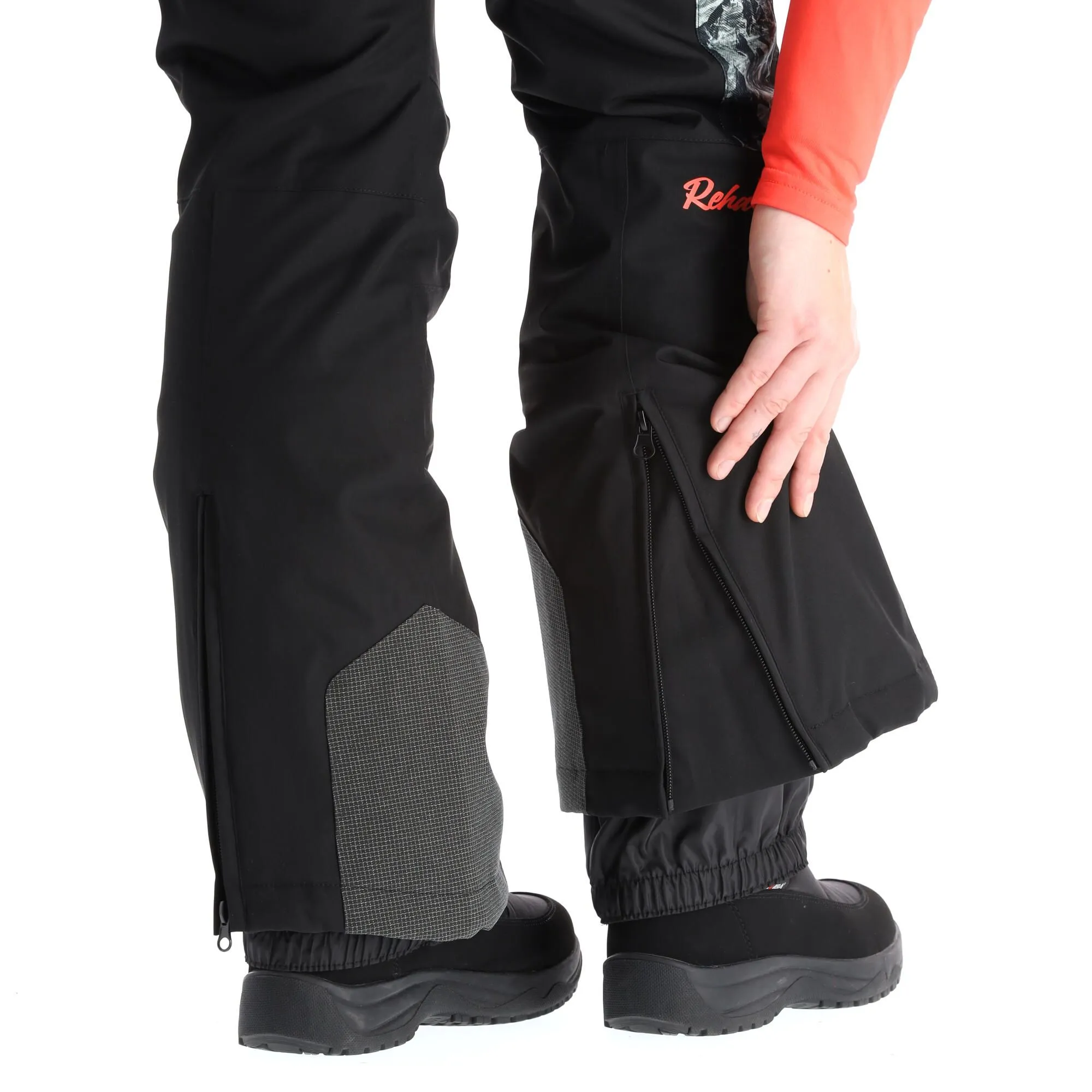 Rehall, Khloe-R Skibroek Dames Zwart 9 Rehall, Khloe-R Skibroek Dames Zwart - Afbeelding 7