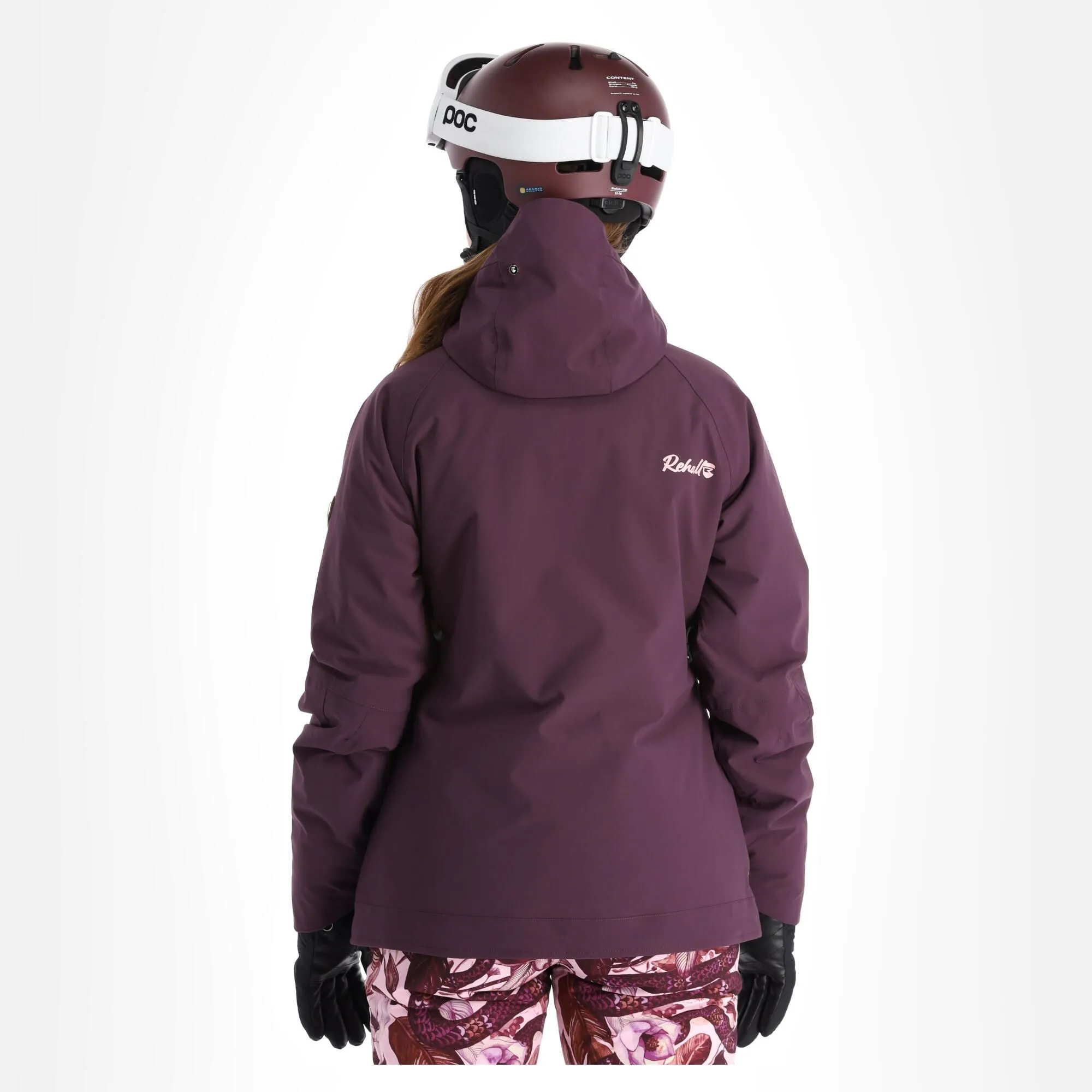 Rehall, Kiki-R Ski-jas Dames Snake Roze 4 Rehall, Kiki-R Ski-jas Dames Snake Roze - Afbeelding 2