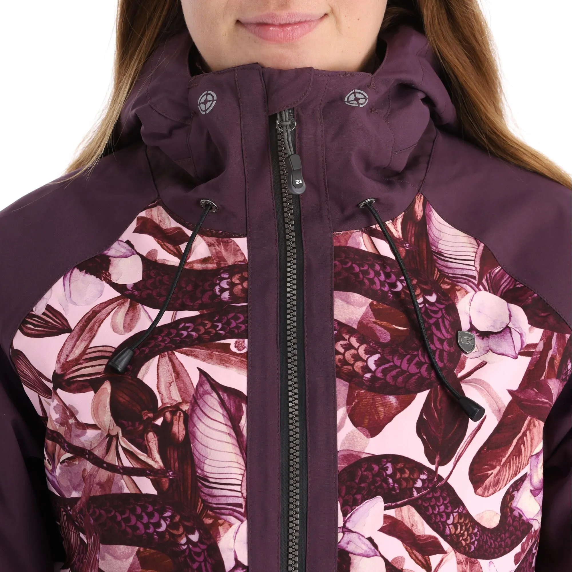 Rehall, Kiki-R Ski-jas Dames Snake Roze 12 Rehall, Kiki-R Ski-jas Dames Snake Roze - Afbeelding 10