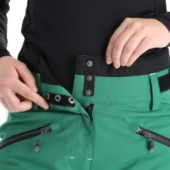 Rehall, Leila-R Skibroek Dames Groen -Ski-Jassen Winkel rehall leila r ba skibroek gevoerd dames groen BA21reh141b BI 06