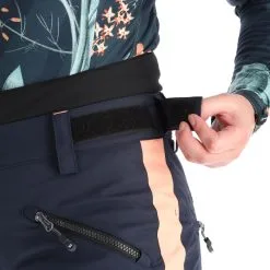 Rehall, Leila-R Skibroek Dames Navy Blauw -Ski-Jassen Winkel rehall leila r ba skibroek gevoerd dames navy blauw BA21reh141a BI 06