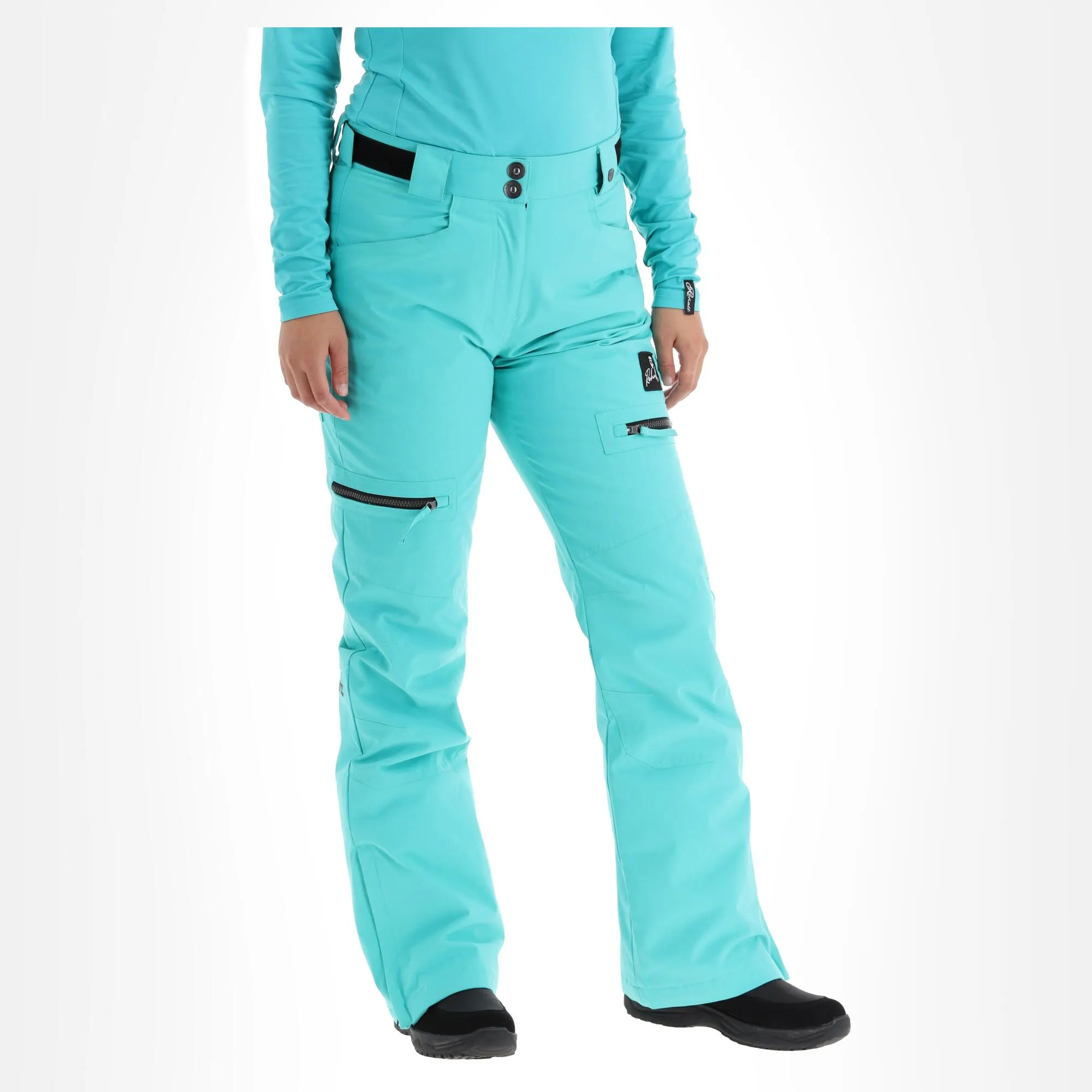 Rehall, Lise-R Skibroek Dames Aqua Blauw 3 Rehall, Lise-R Skibroek Dames Aqua Blauw