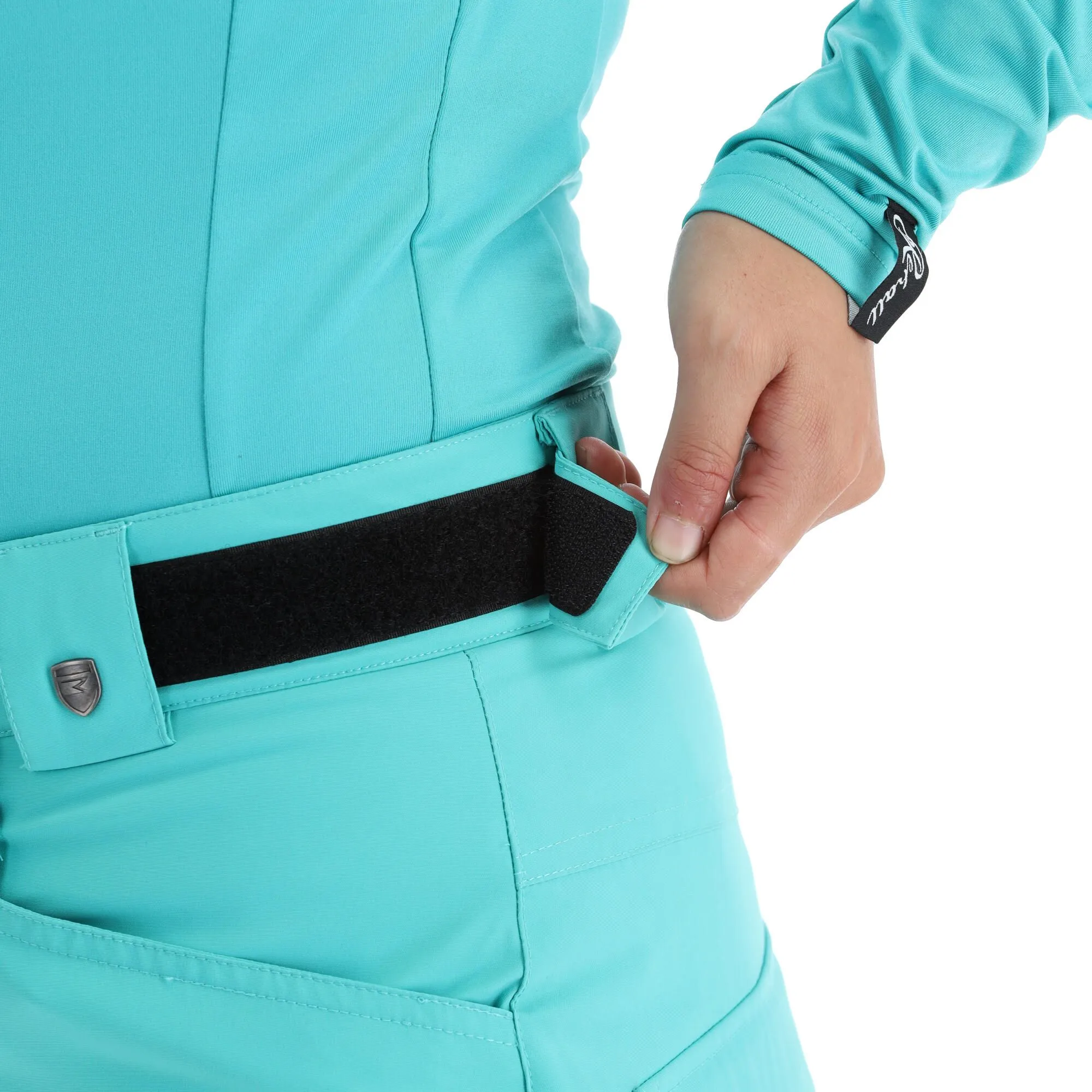 Rehall, Lise-R Skibroek Dames Aqua Blauw 7 Rehall, Lise-R Skibroek Dames Aqua Blauw - Afbeelding 5