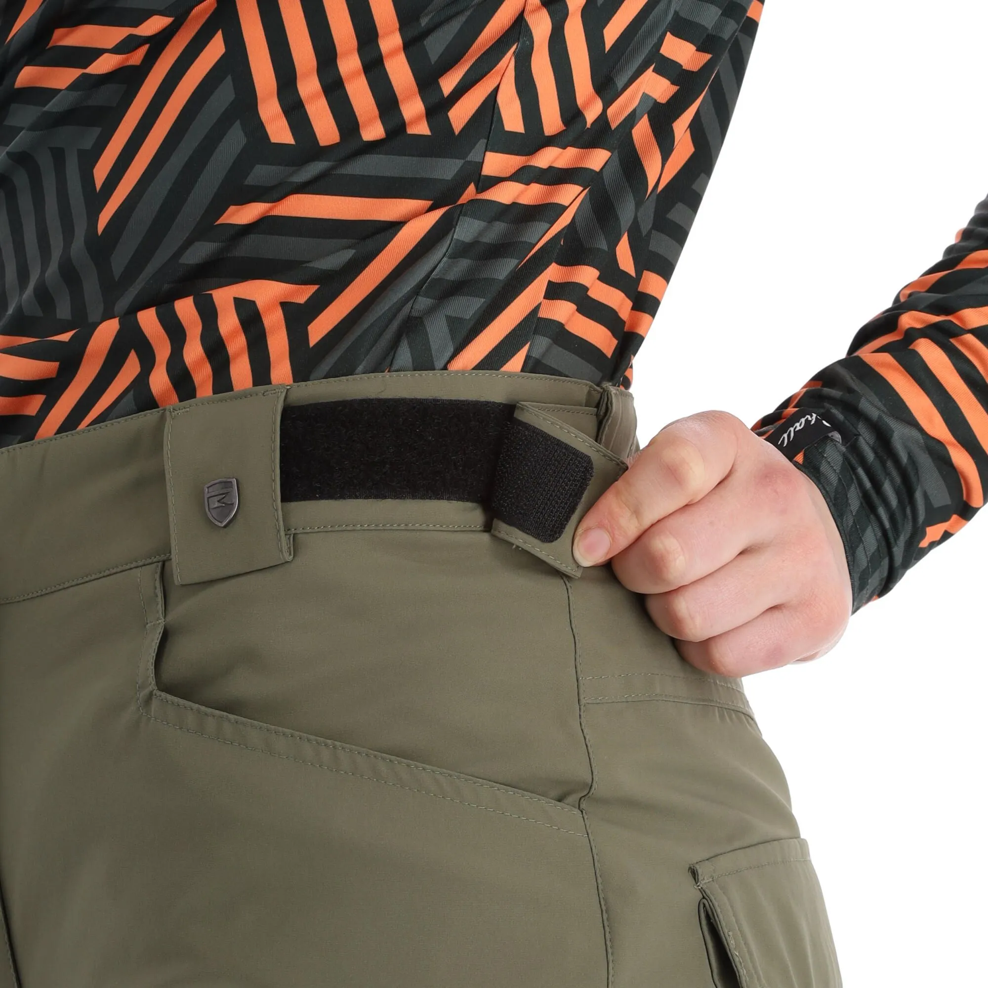 Rehall, Lise-R Skibroek Dames Dusty Olive Groen 7 Rehall, Lise-R Skibroek Dames Dusty Olive Groen - Afbeelding 5