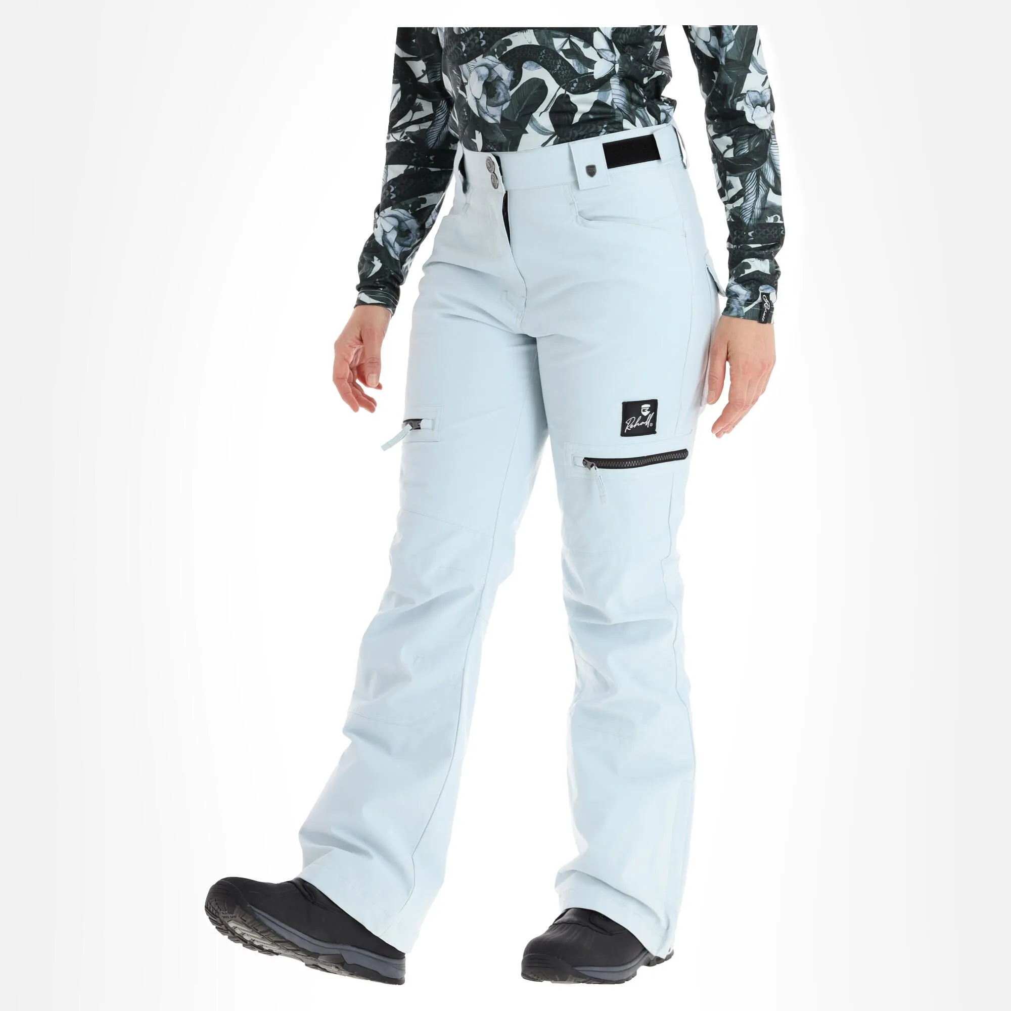 Rehall, Lise-R Skibroek Dames Ice Blauw 3 Rehall, Lise-R Skibroek Dames Ice Blauw