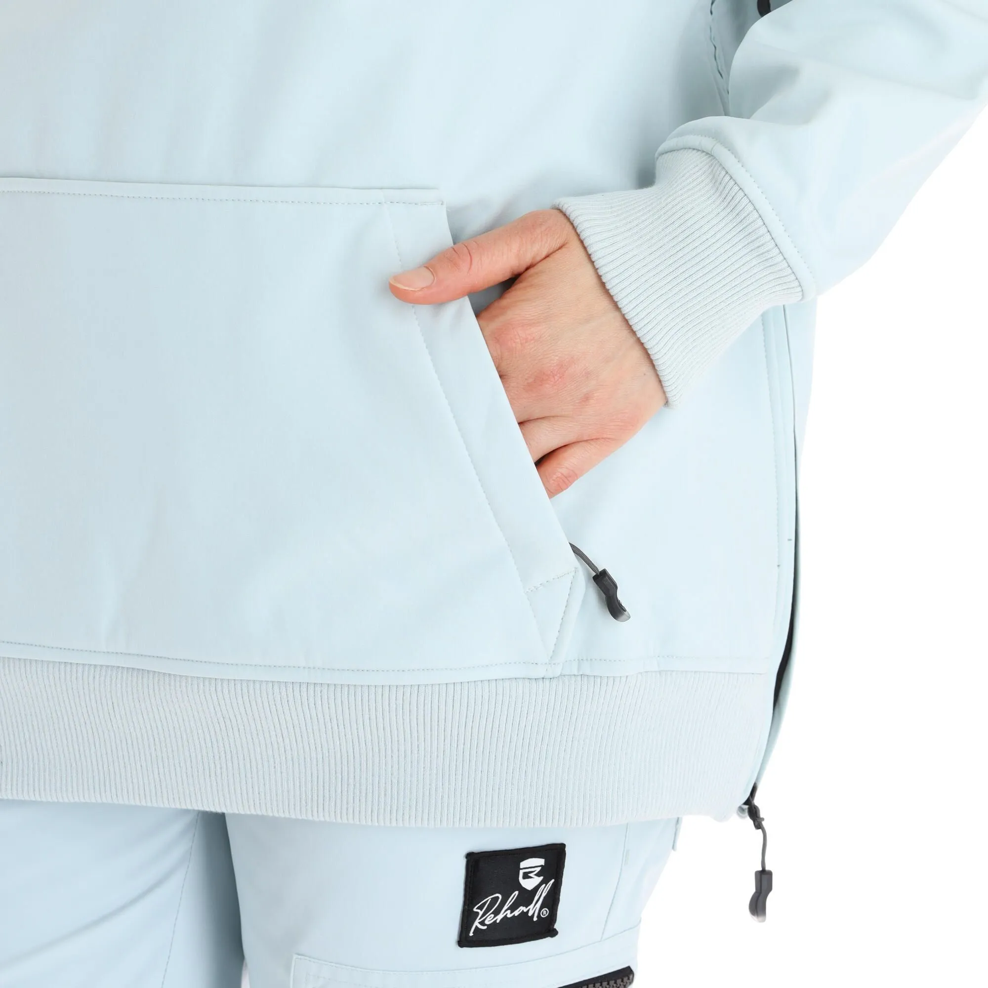 Rehall, Noah-R Winter Anorak Dames Ice Blauw 11 Rehall, Noah-R Winter Anorak Dames Ice Blauw - Afbeelding 9