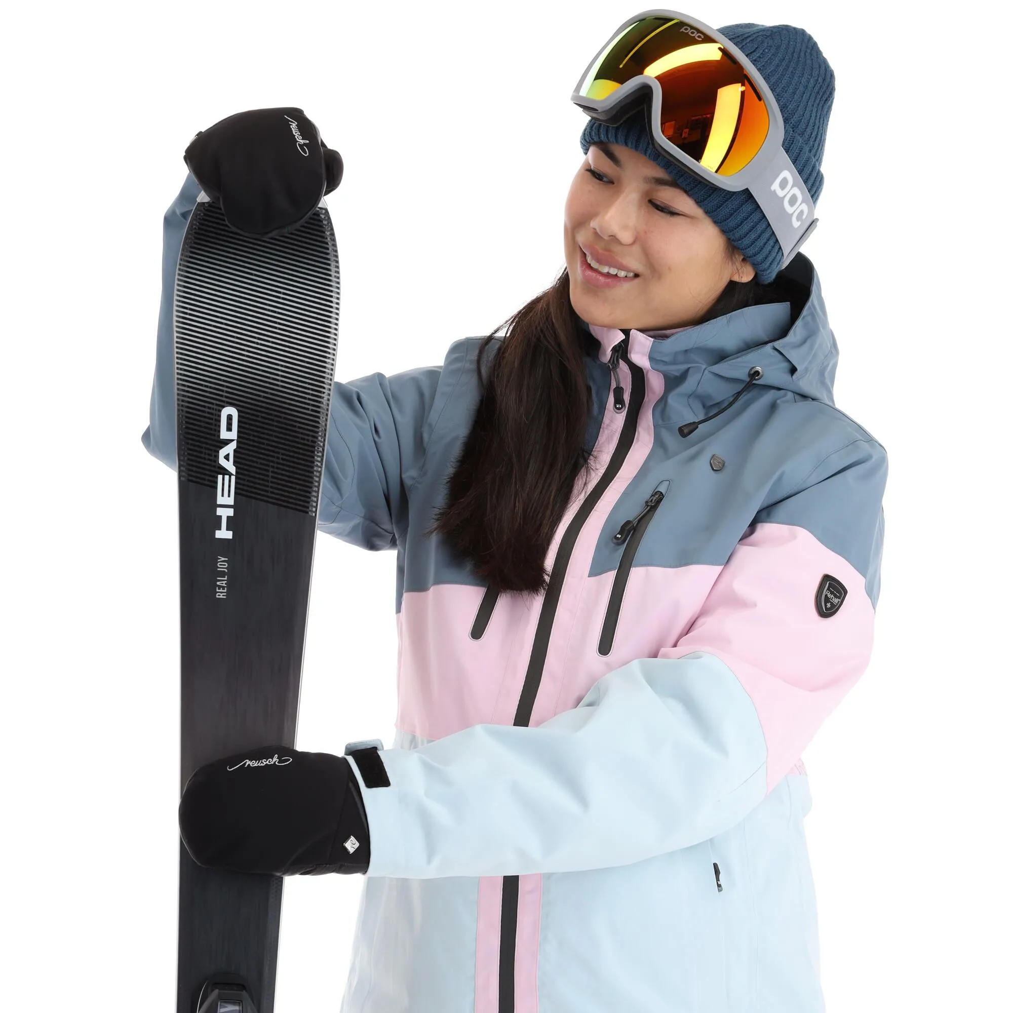 Rehall, Ricky-R Ski-jas Dames Blauw 6 Rehall, Ricky-R Ski-jas Dames Blauw - Afbeelding 4