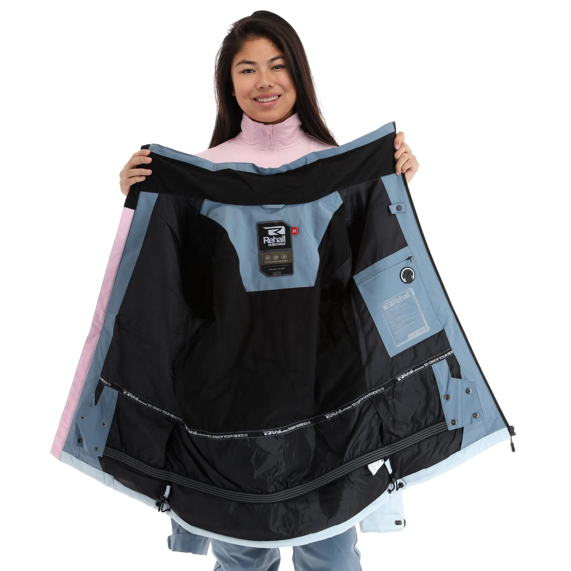 Rehall, Ricky-R Ski-jas Dames Blauw 7 Rehall, Ricky-R Ski-jas Dames Blauw - Afbeelding 5