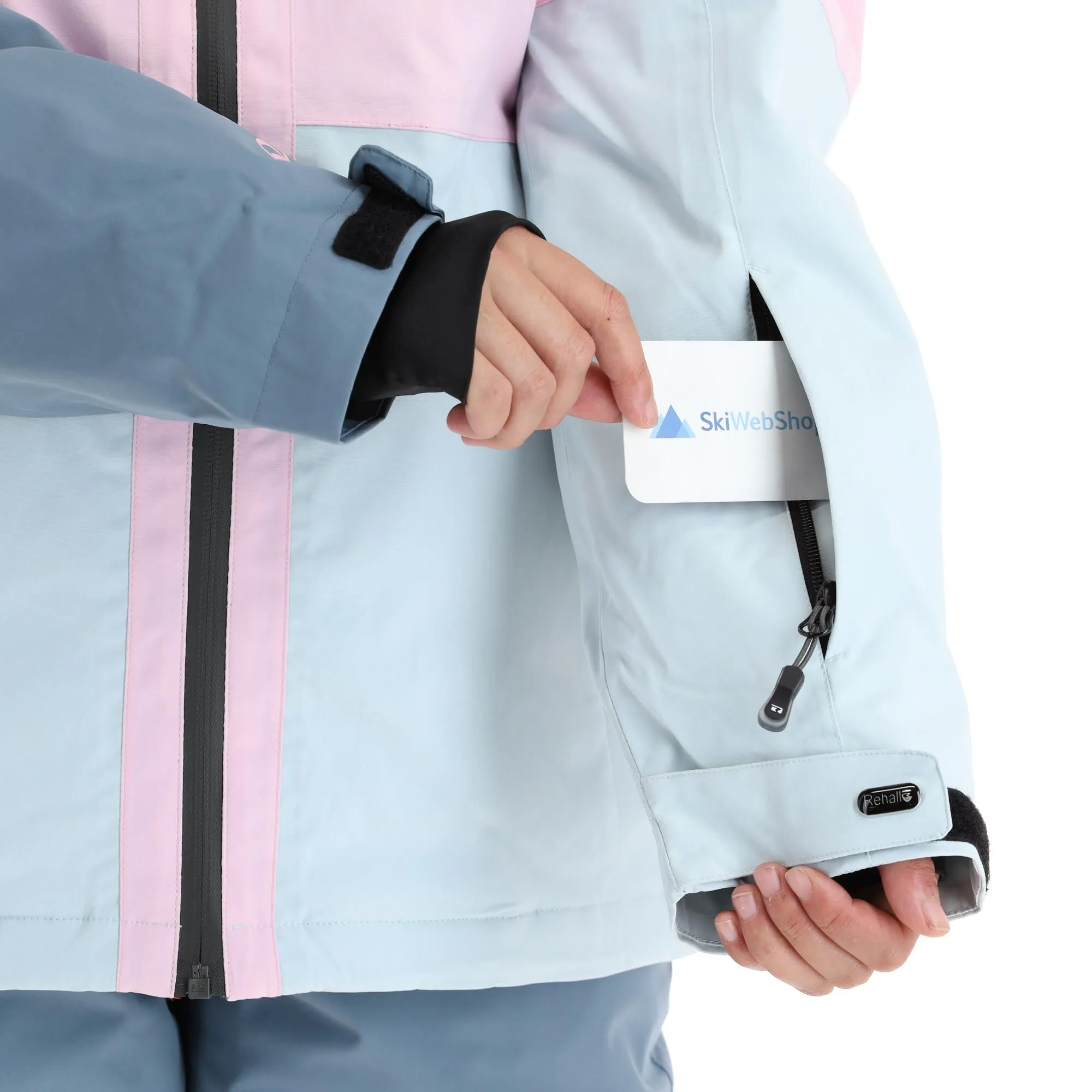 Rehall, Ricky-R Ski-jas Dames Blauw 12 Rehall, Ricky-R Ski-jas Dames Blauw - Afbeelding 10