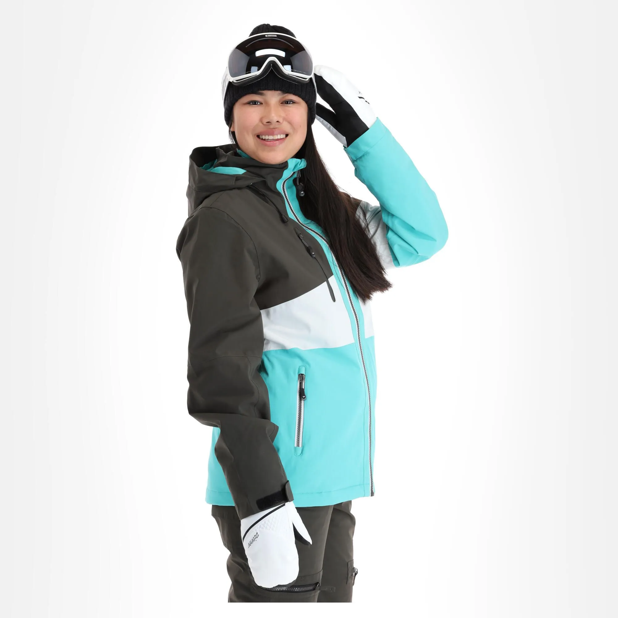 Rehall, Ricky-R Ski-jas Dames Graphite Grijs 5 Rehall, Ricky-R Ski-jas Dames Graphite Grijs - Afbeelding 3