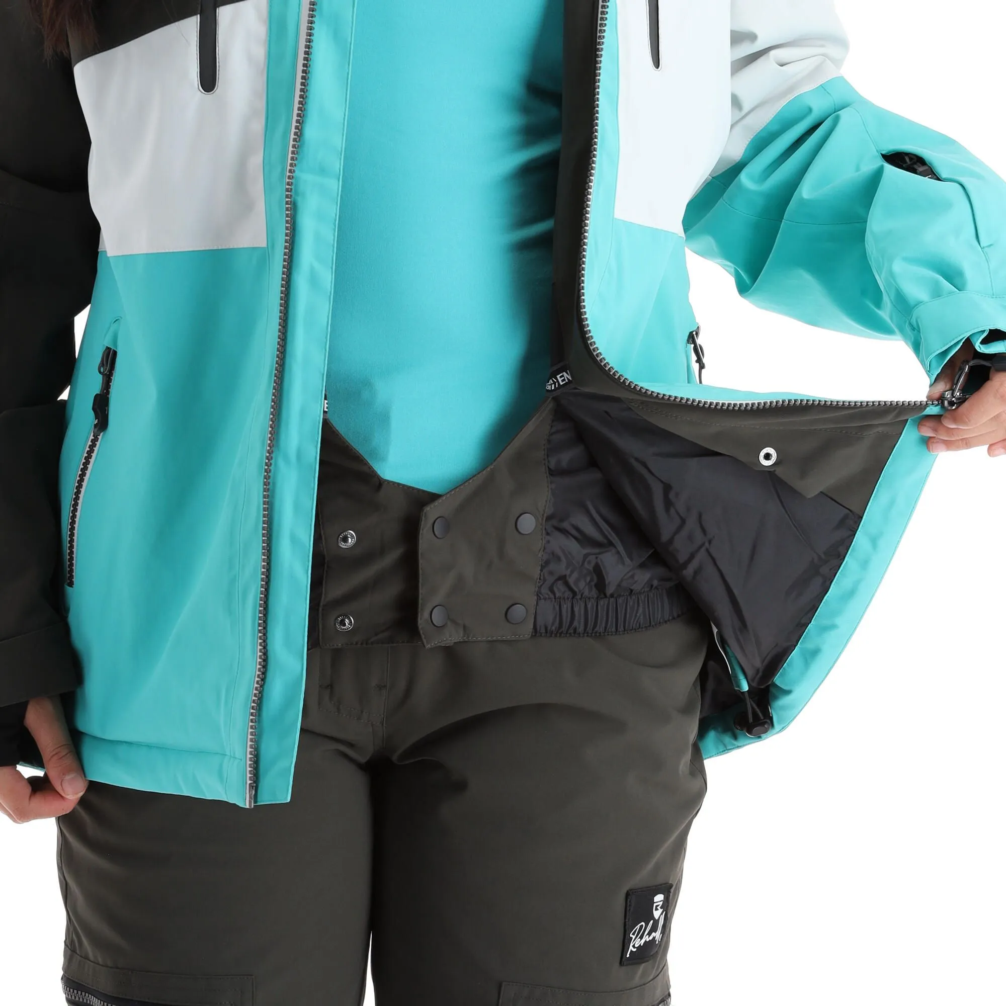 Rehall, Ricky-R Ski-jas Dames Graphite Grijs 8 Rehall, Ricky-R Ski-jas Dames Graphite Grijs - Afbeelding 6