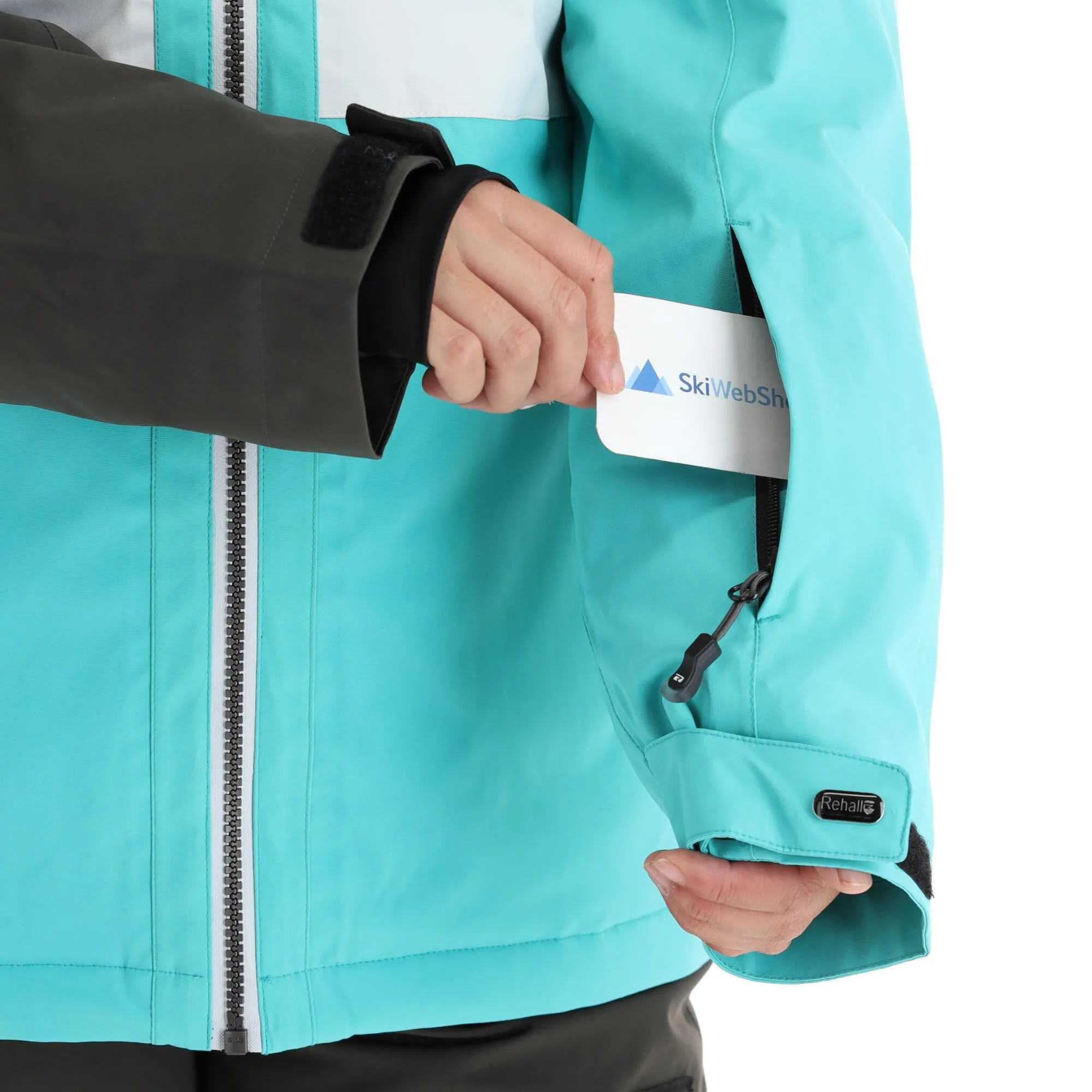 Rehall, Ricky-R Ski-jas Dames Graphite Grijs 9 Rehall, Ricky-R Ski-jas Dames Graphite Grijs - Afbeelding 7