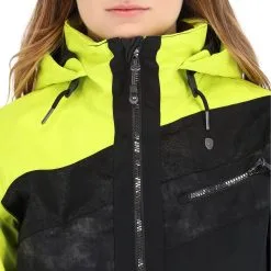 Rehall, Stormy-R Ski-jas Dames Lime Groen/Zwart 19 Rehall, Stormy-R Ski-jas Dames Lime Groen/Zwart -Ski-Jassen Winkel rehall stormy r ski jas dames lime groen zwart AA20reh031b BI 09
