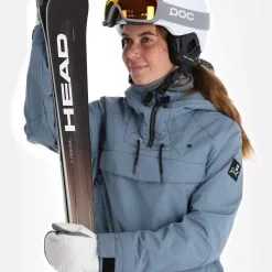 Rehall, Ziva-R Winter Anorak Dames Blauw -Ski-Jassen Winkel rehall ziva r af anorak dames blauw 22rehal144v5 BI 05