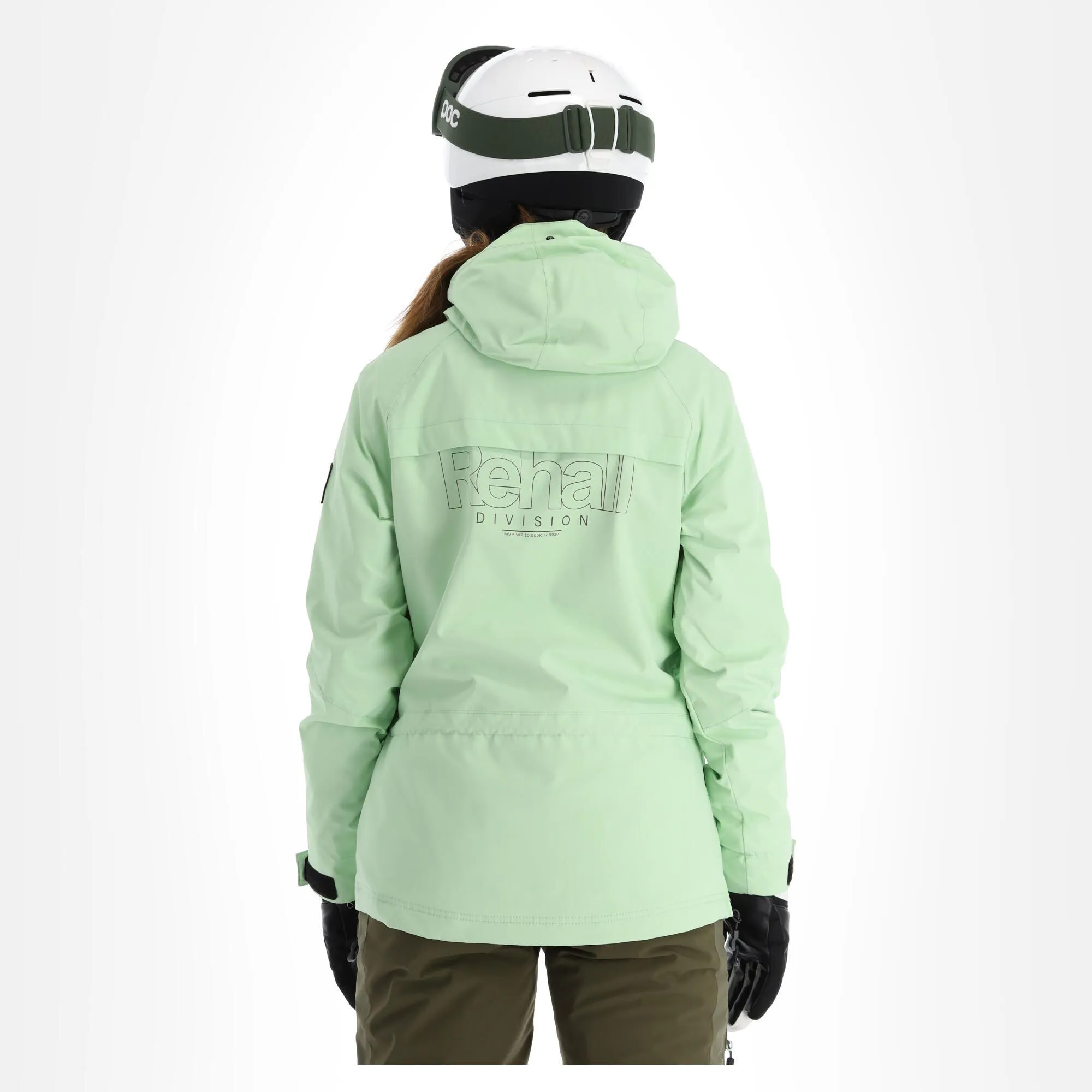 Rehall, Ziva-R Winter Anorak Dames Pastel Groen 4 Rehall, Ziva-R Winter Anorak Dames Pastel Groen - Afbeelding 2