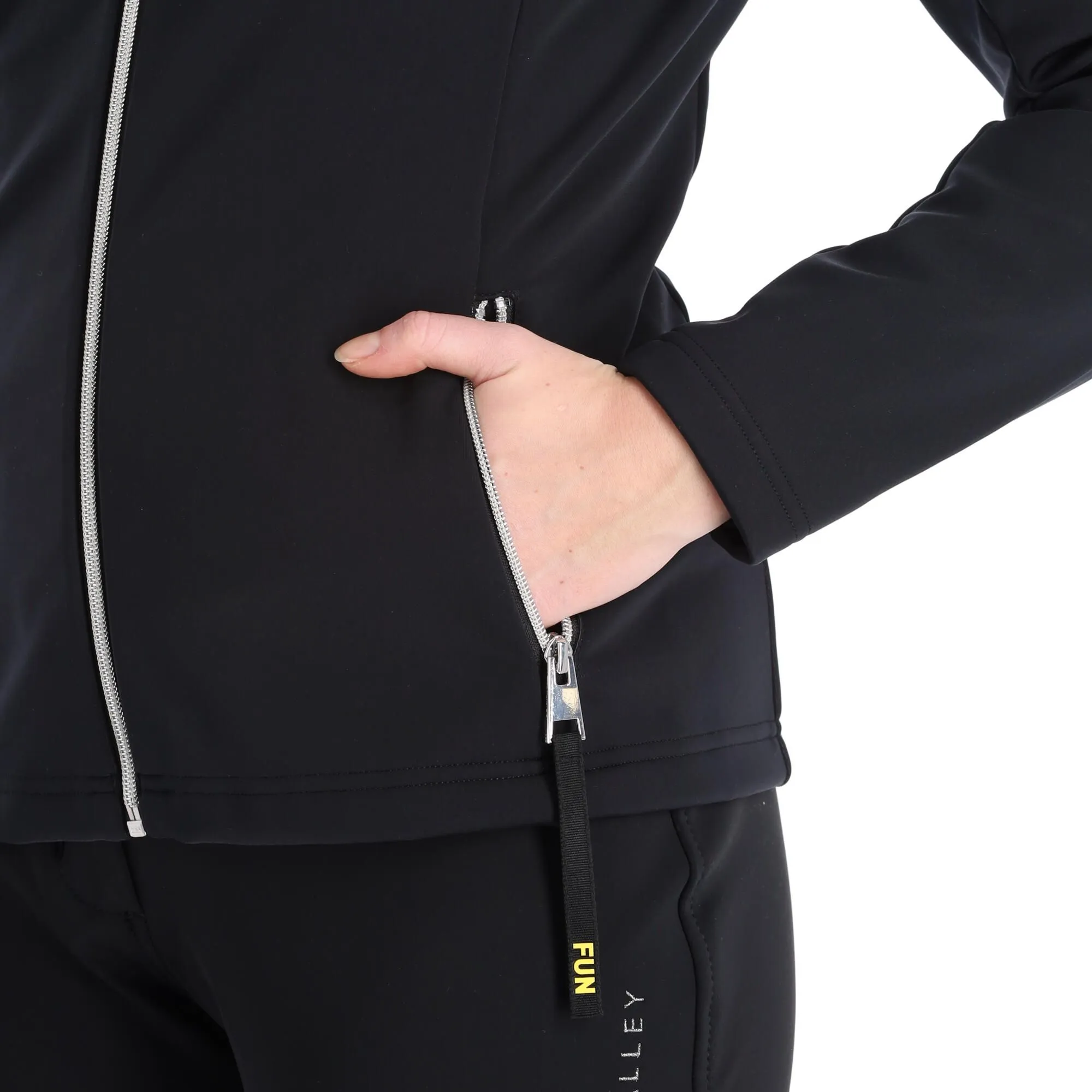 Rossignol, Brady Pr Soft Jc De Castelbajac Softshell Ski-jas Dames Zwart 9 Rossignol, Brady Pr Soft Jc De Castelbajac Softshell Ski-jas Dames Zwart - Afbeelding 7