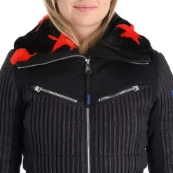 Rossignol, Maddy-Star Jc De Castelbajac Ski-jas Dames Zwart 23 Rossignol, Maddy-Star Jc De Castelbajac Ski-jas Dames Zwart -Ski-Jassen Winkel rossignol maddy star jc de castelbajac aa jas gevoerd dames zwart 22rossi103v1 BI 07