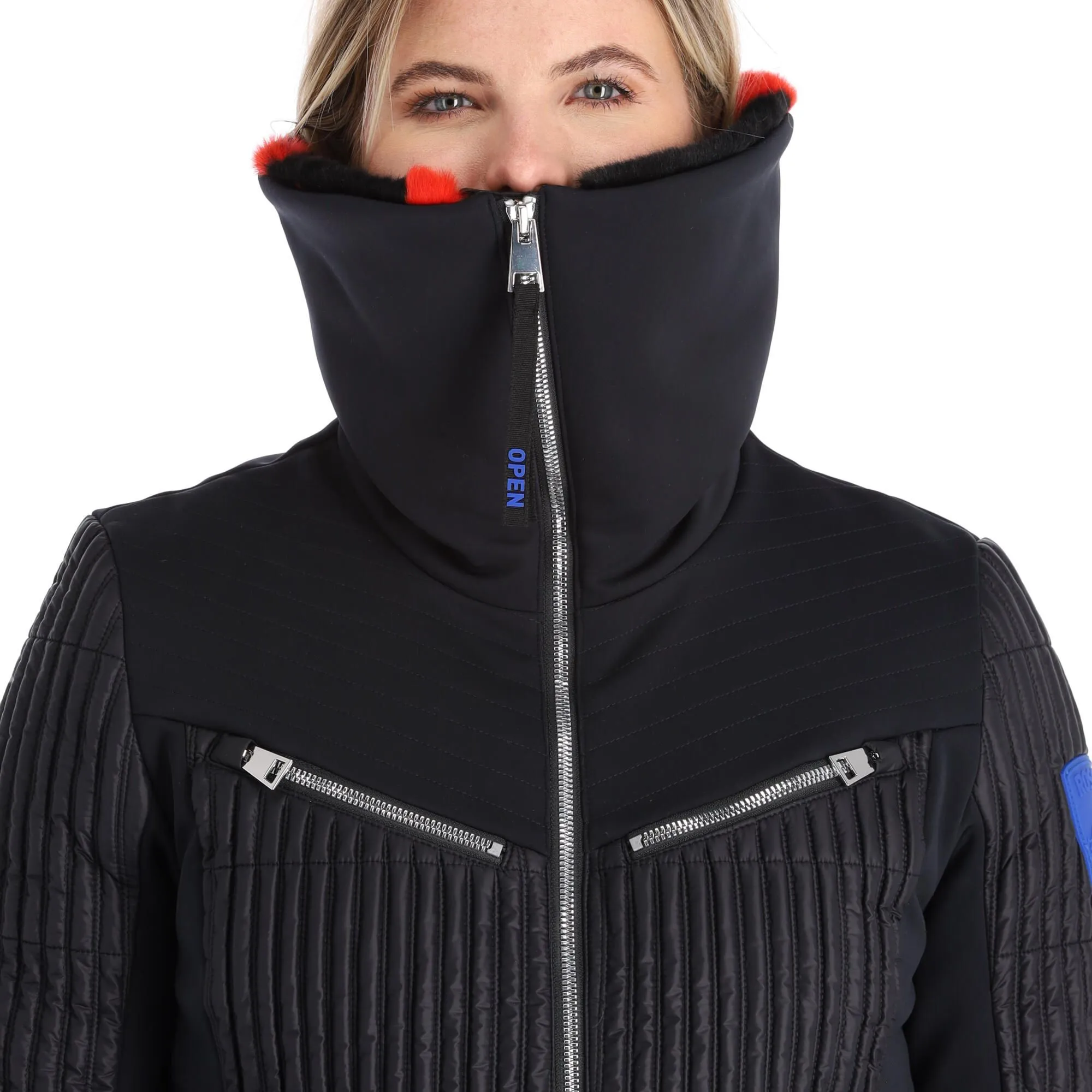 Rossignol, Maddy-Star Jc De Castelbajac Ski-jas Dames Zwart 9 Rossignol, Maddy-Star Jc De Castelbajac Ski-jas Dames Zwart - Afbeelding 7