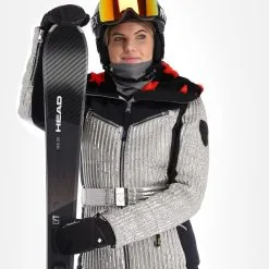 Rossignol, Maddy-Star Sl Jc De Castelbajac Ski-jas Dames Zilver -Ski-Jassen Winkel rossignol maddy star sl jc de castelbajac aa jas gevoerd dames 22rossi104v1 BI 05