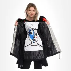 Rossignol, Maddy-Star Sl Jc De Castelbajac Ski-jas Dames Zilver -Ski-Jassen Winkel rossignol maddy star sl jc de castelbajac aa jas gevoerd dames 22rossi104v1 BI 06