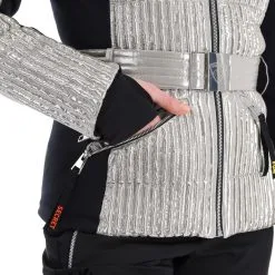 Rossignol, Maddy-Star Sl Jc De Castelbajac Ski-jas Dames Zilver -Ski-Jassen Winkel rossignol maddy star sl jc de castelbajac aa jas gevoerd dames 22rossi104v1 BI 15