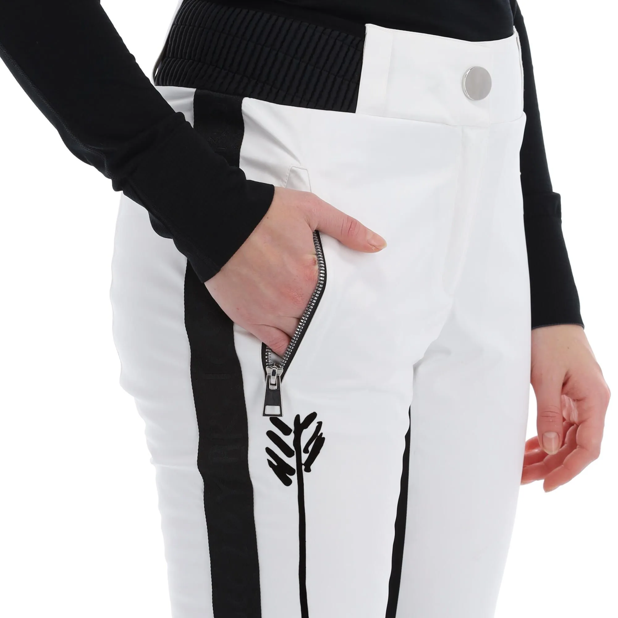 Rossignol, Stellar Jc De Castelbajac Skibroek Dames Wit 8 Rossignol, Stellar Jc De Castelbajac Skibroek Dames Wit - Afbeelding 6