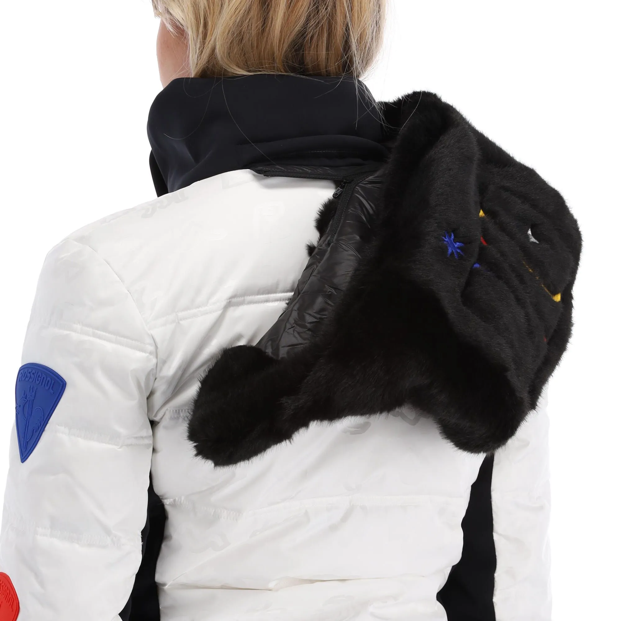 Rossignol, Twins Down Jc De Castelbajac Ski-jas Dames Wit 10 Rossignol, Twins Down Jc De Castelbajac Ski-jas Dames Wit - Afbeelding 8