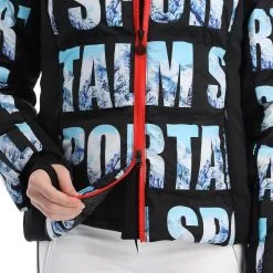 Sportalm Kitzbühel, 9820503185 Ski-jas Dames Zwart -Ski-Jassen Winkel sportalm kitzbuhel 9820503185 aa jas gevoerd dames zwart 22sport101v1 BI 10