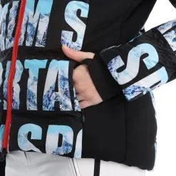 Sportalm Kitzbühel, 9820503185 Ski-jas Dames Zwart -Ski-Jassen Winkel sportalm kitzbuhel 9820503185 aa jas gevoerd dames zwart 22sport101v1 BI 12