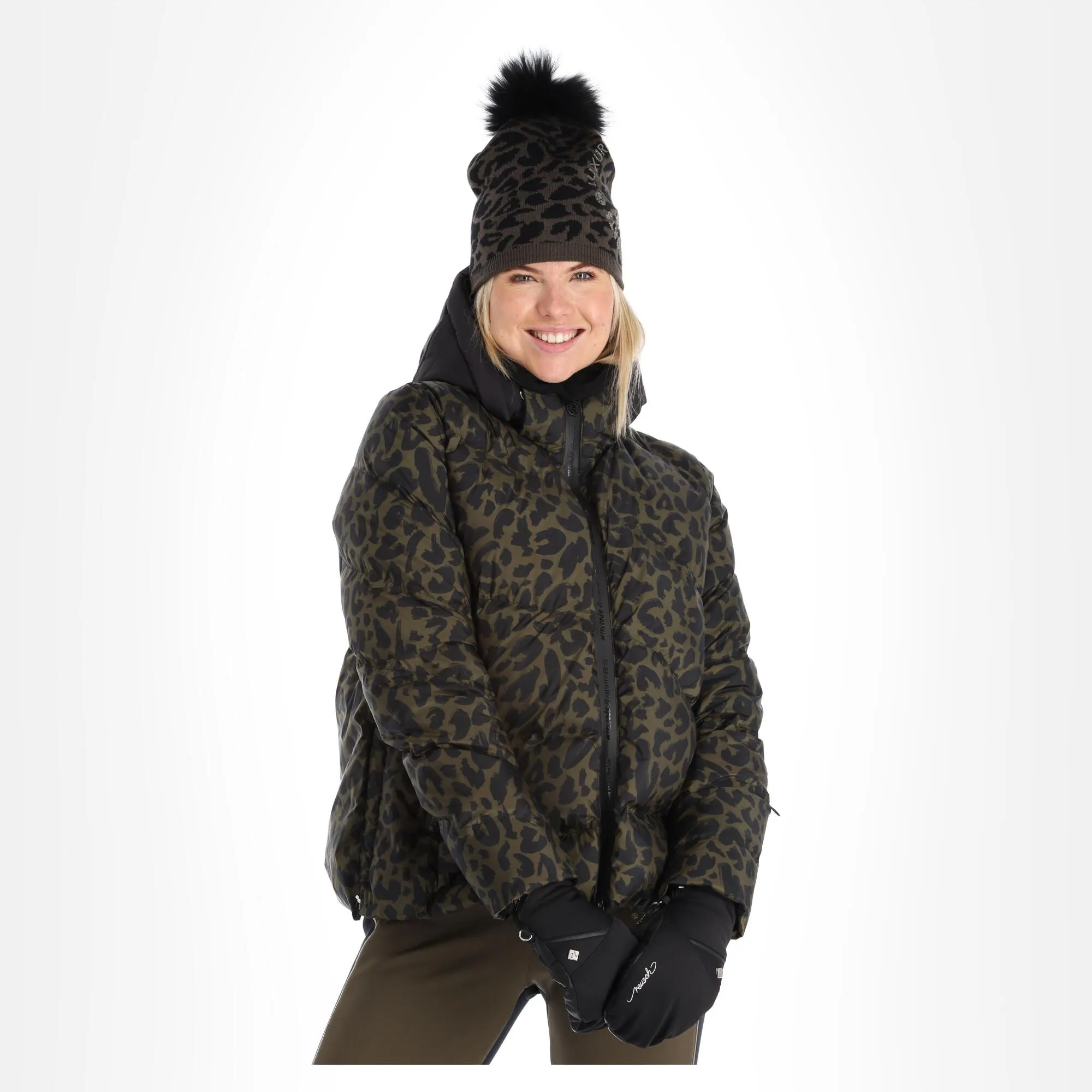 Sportalm Kitzbühel, 9820552135 Ski-jas Dames Olive Groen, Zwart 5 Sportalm Kitzbühel, 9820552135 Ski-jas Dames Olive Groen, Zwart - Afbeelding 3