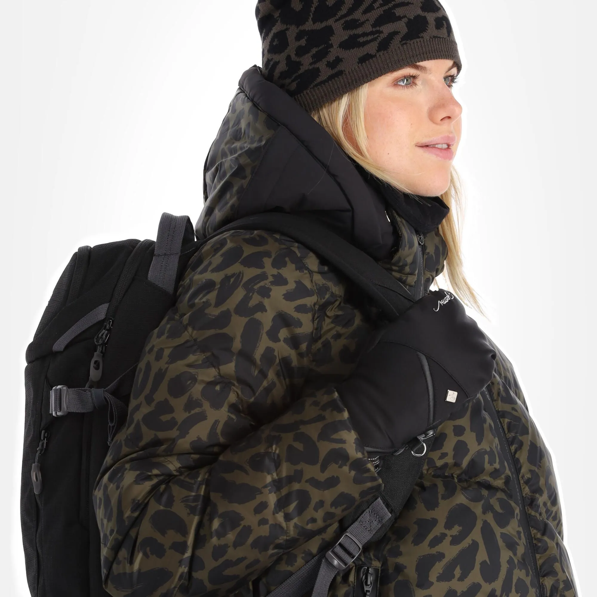 Sportalm Kitzbühel, 9820552135 Ski-jas Dames Olive Groen, Zwart 6 Sportalm Kitzbühel, 9820552135 Ski-jas Dames Olive Groen, Zwart - Afbeelding 4