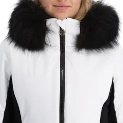 Sportalm Kitzbühel, 9820586191 Ski-jas Dames Optical Wit -Ski-Jassen Winkel sportalm kitzbuhel 9820586191 aa jas gevoerd dames optical wit 22sport107v2 BI 07