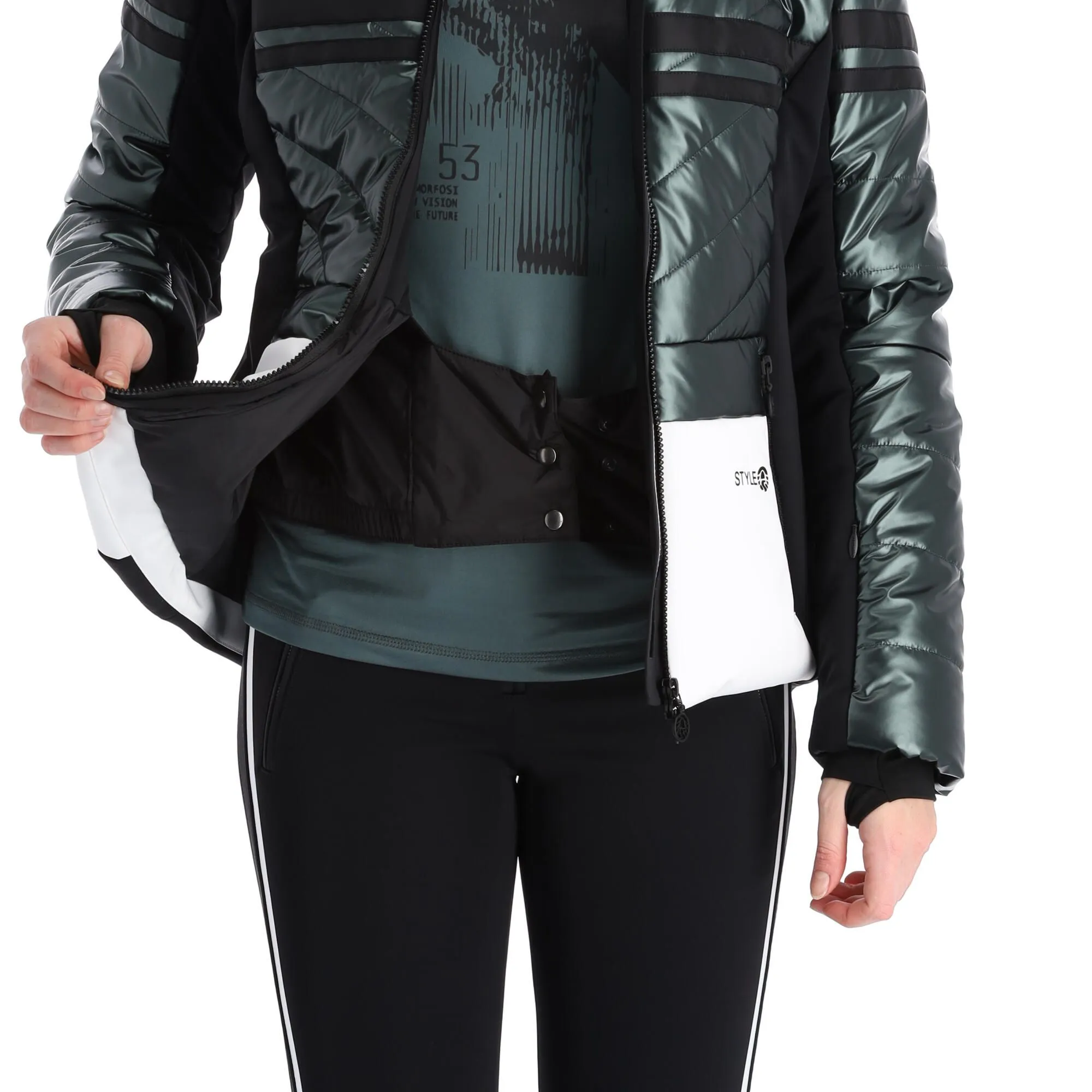 Sportalm Kitzbühel, 9820589140 Ski-jas Dames Jade Groen 10 Sportalm Kitzbühel, 9820589140 Ski-jas Dames Jade Groen - Afbeelding 8