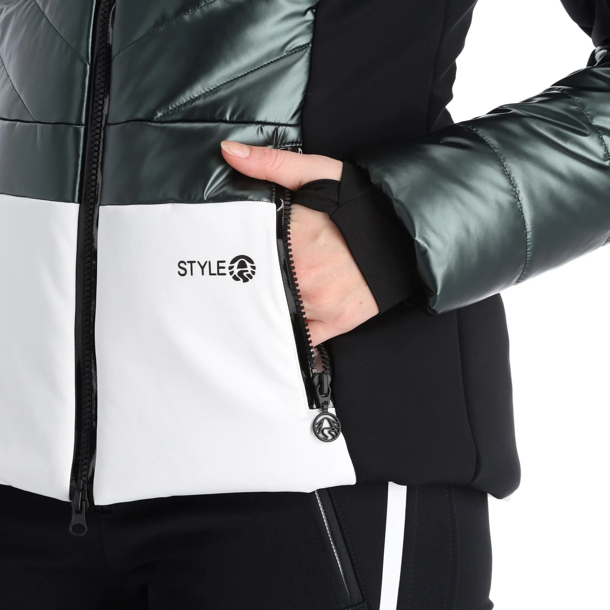 Sportalm Kitzbühel, 9820589140 Ski-jas Dames Jade Groen 13 Sportalm Kitzbühel, 9820589140 Ski-jas Dames Jade Groen - Afbeelding 11