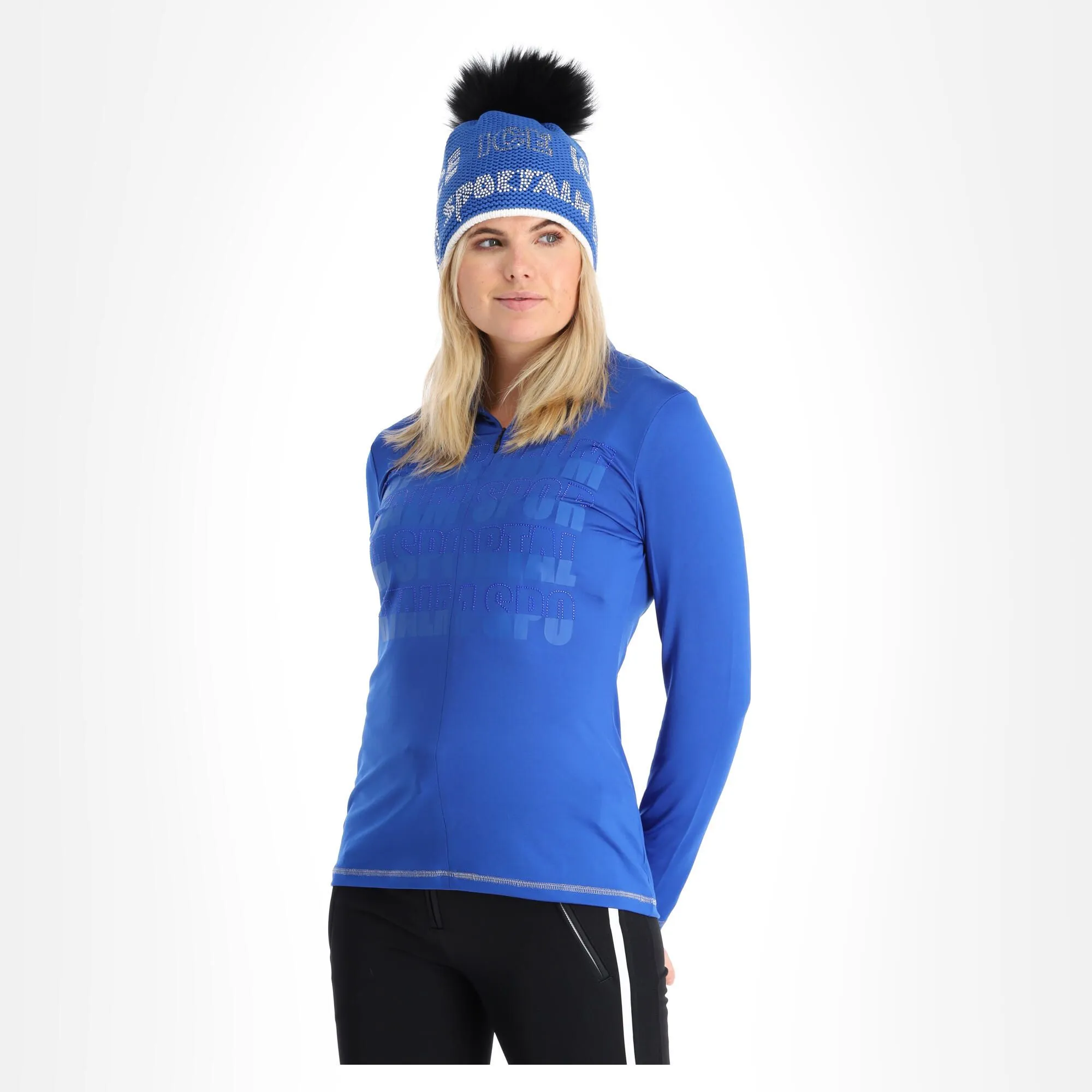 Sportalm Kitzbühel, 9823004758 Skipully Dames Cobalt Blauw 3 Sportalm Kitzbühel, 9823004758 Skipully Dames Cobalt Blauw
