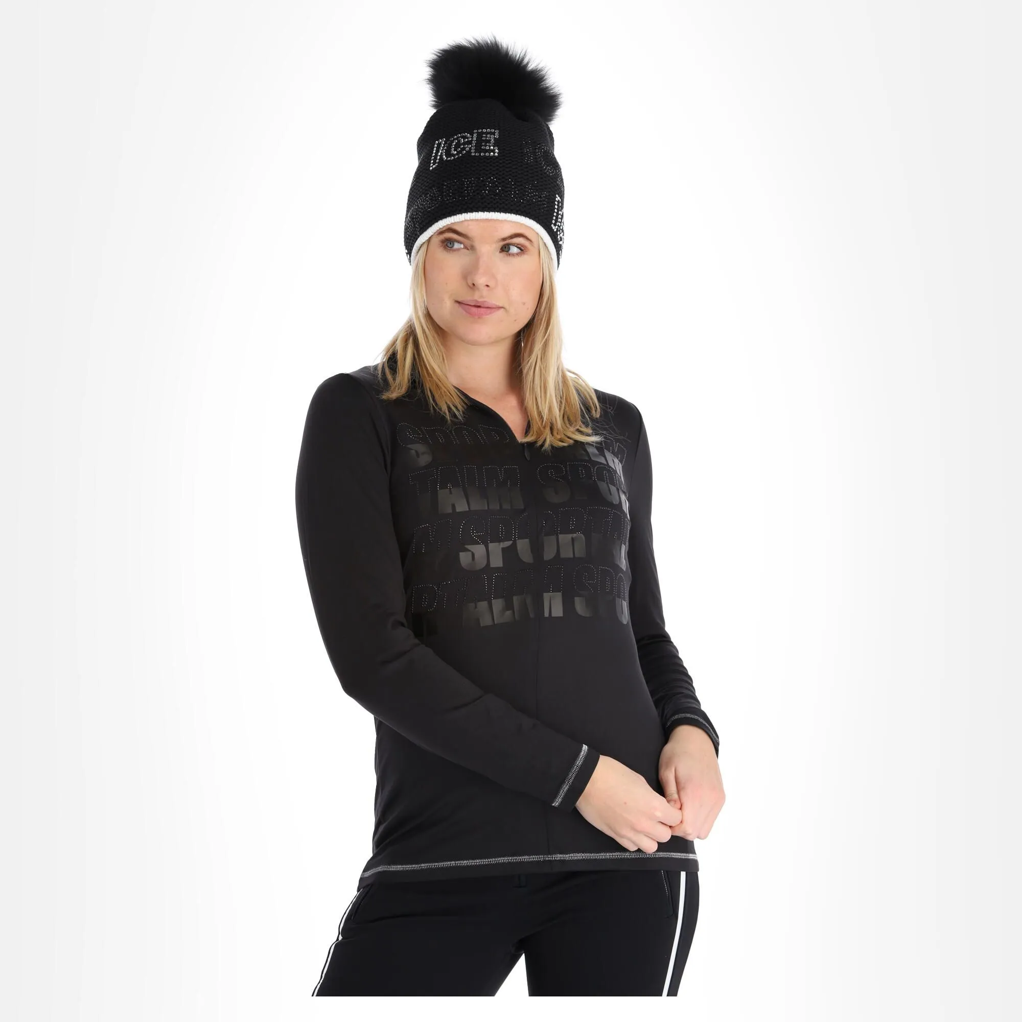 Sportalm Kitzbühel, 9823004758 Skipully Dames Zwart 3 Sportalm Kitzbühel, 9823004758 Skipully Dames Zwart