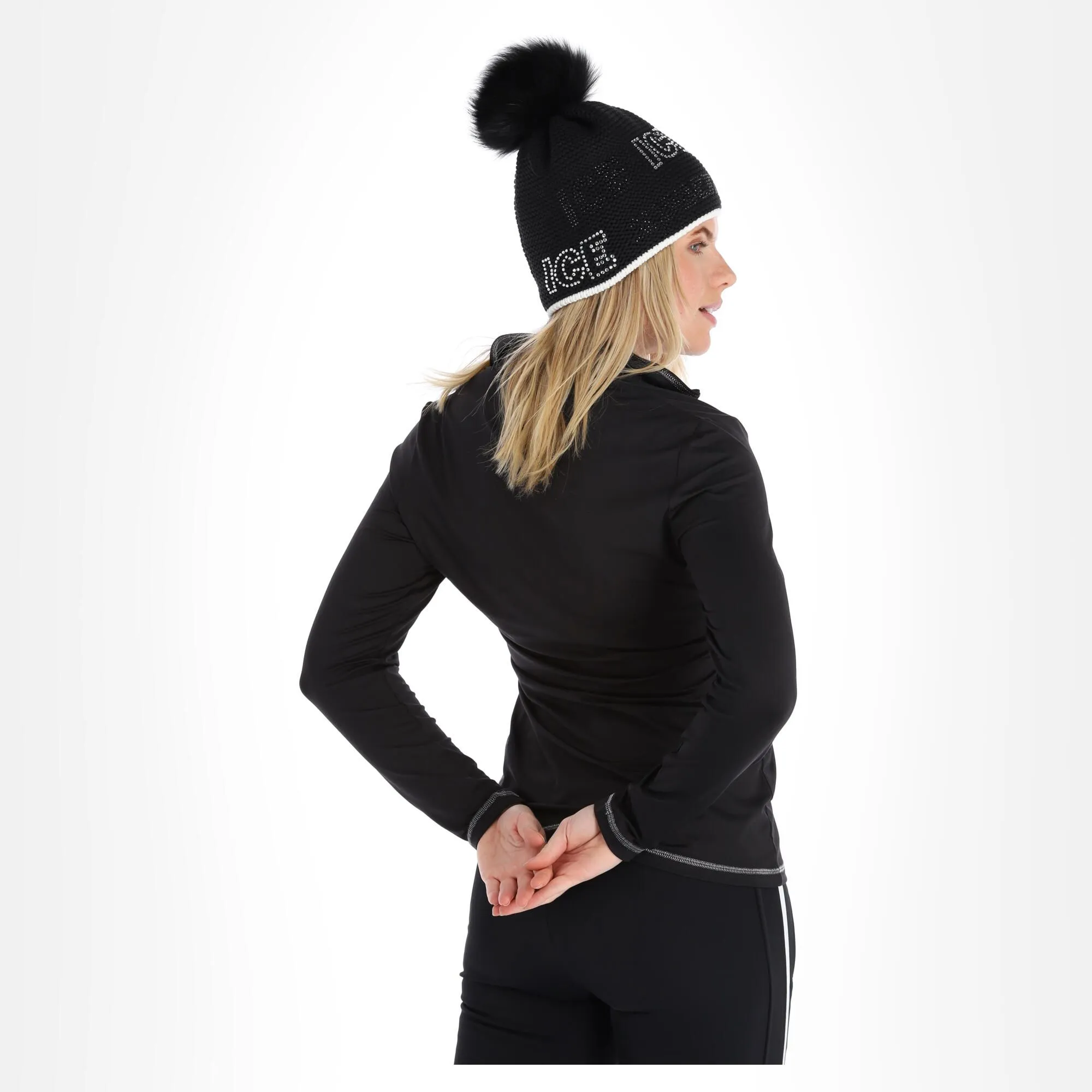 Sportalm Kitzbühel, 9823004758 Skipully Dames Zwart 4 Sportalm Kitzbühel, 9823004758 Skipully Dames Zwart - Afbeelding 2