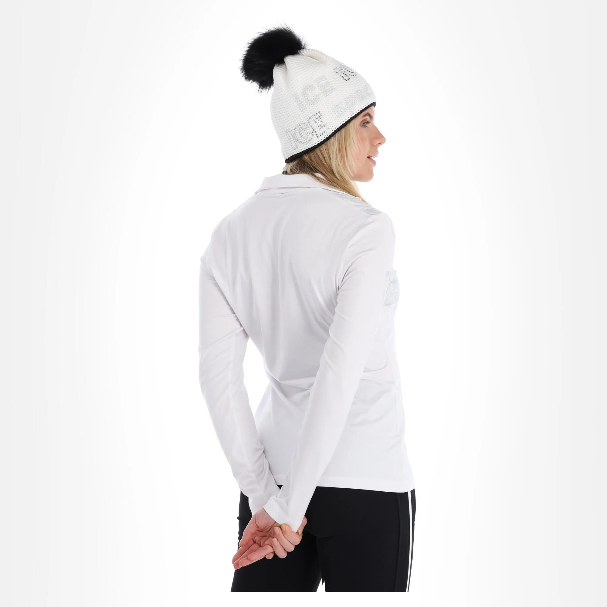 Sportalm Kitzbühel, 9823013758 Skipully Dames Optical Wit 4 Sportalm Kitzbühel, 9823013758 Skipully Dames Optical Wit - Afbeelding 2