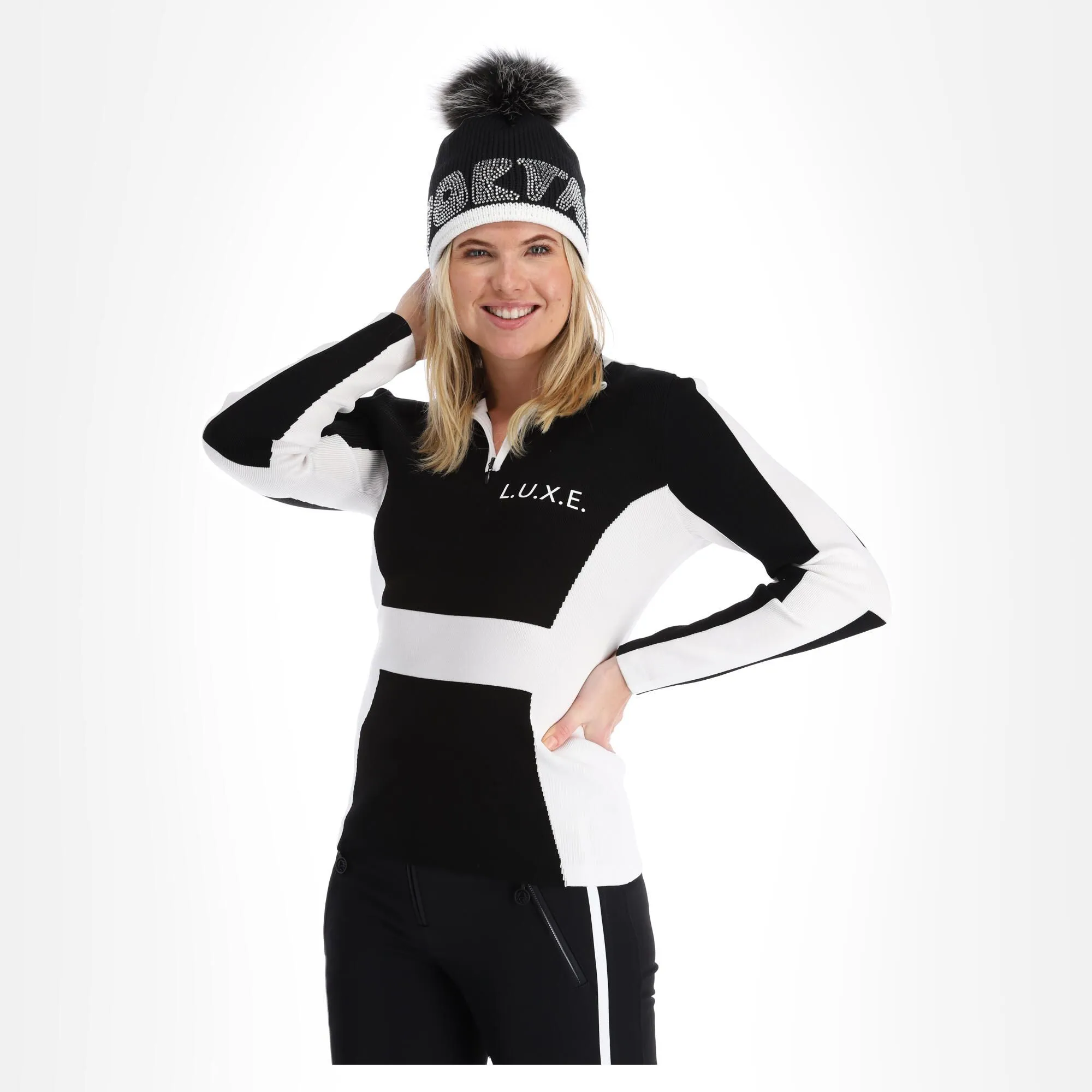 Sportalm Kitzbühel, 9824510801 Skipully Dames Zwart 3 Sportalm Kitzbühel, 9824510801 Skipully Dames Zwart