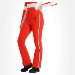 Sportalm Kitzbühel, 9828003540 Softshell Skibroek Dames Carmine Rood